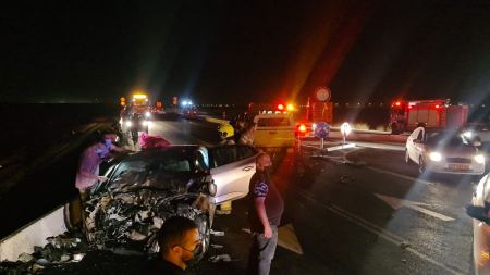 5 اصابات بحادثي طرق في يركا ورهط منها خطيرة